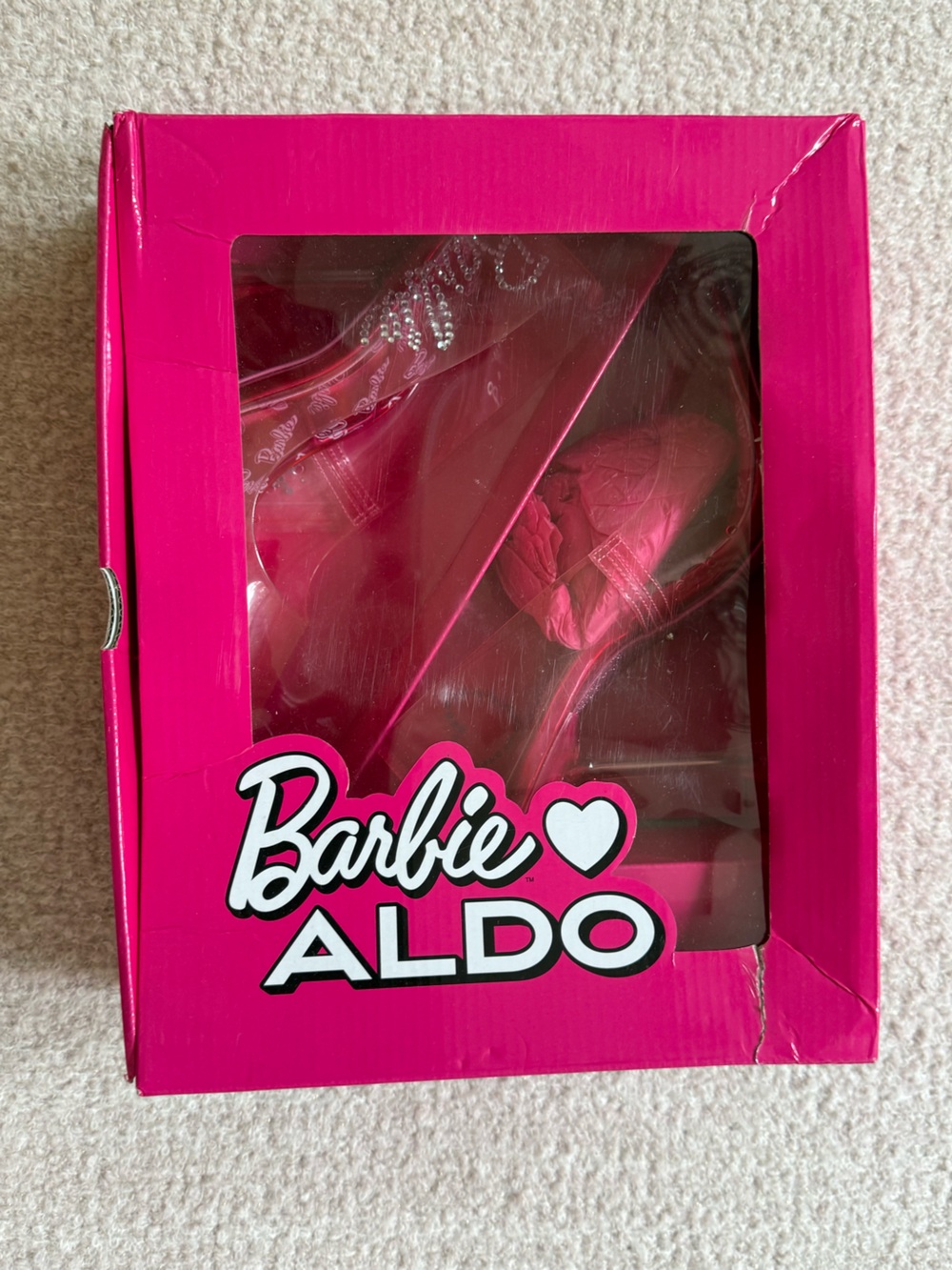 ALDO Barbie Collaboration Bright Pink Heels